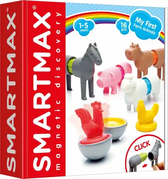 Direct Beschikbaar SmartMax (SmartGames) – My First Farm Animals