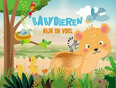 Kijk en voel – Babydieren Nieuw