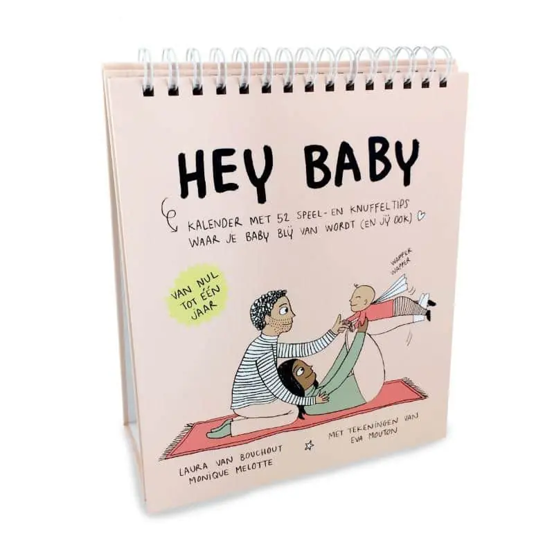 Hey baby 1 – kalender met 52 speel- en knuffeltips waar je baby blij van wordt (en jij ook) Betaalbaar