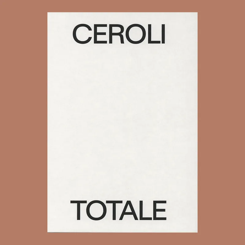 Nu Kopen Mario Ceroli: Ceroli Totale