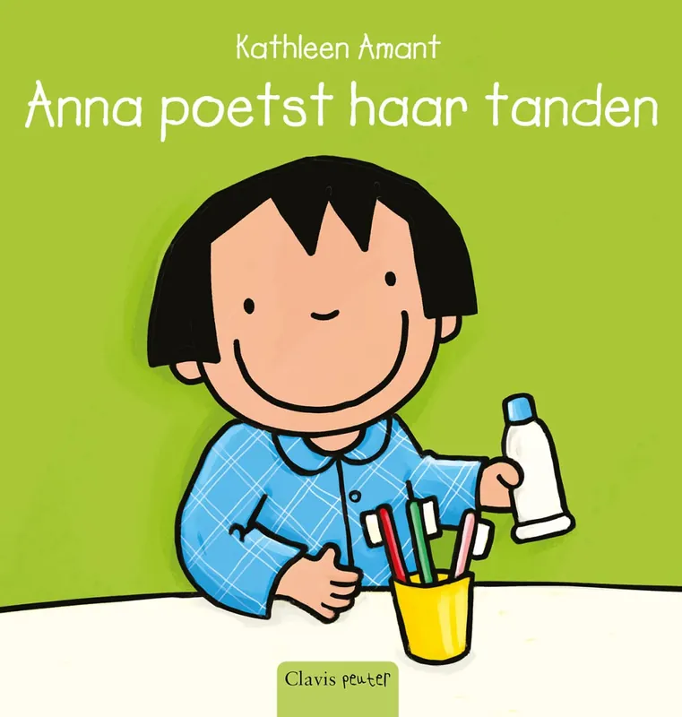 Aanbieding Anna poetst haar tanden