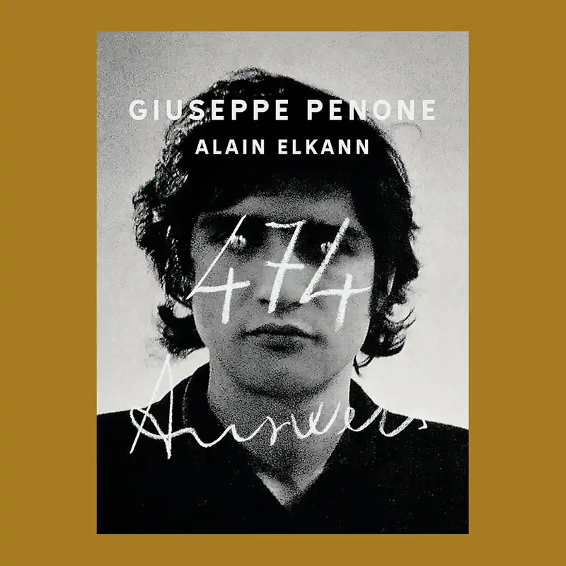 Giuseppe Penone: 474 Answers Direct Beschikbaar