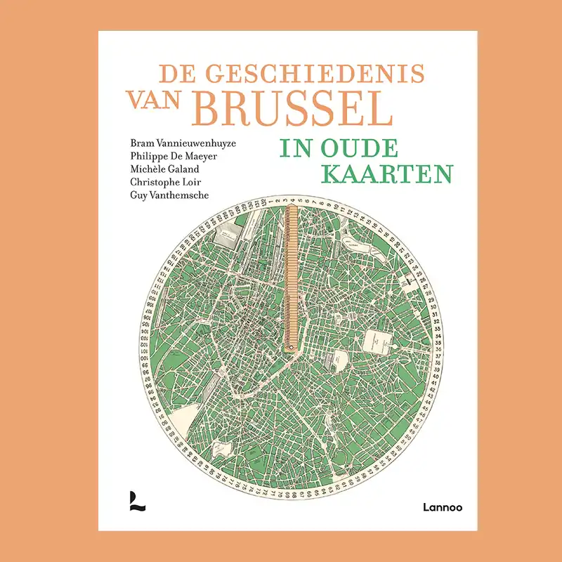De geschiedenis van Brussel in oude kaarten Tijdelijk Beschikbaar