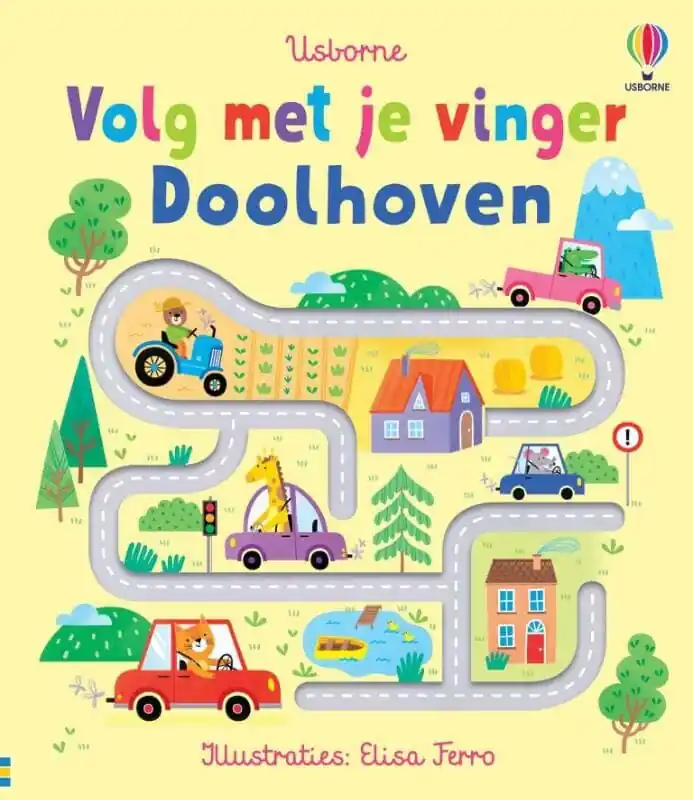 Usborne: Doolhoven (kartonboek) Betaalbaar
