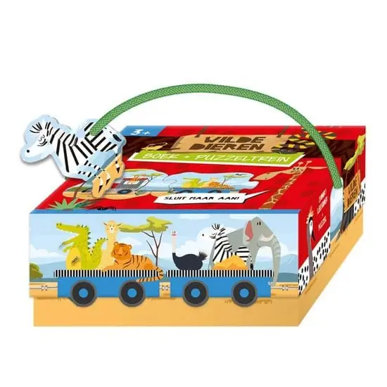 Puzzeltrein – Wilde dieren Korting