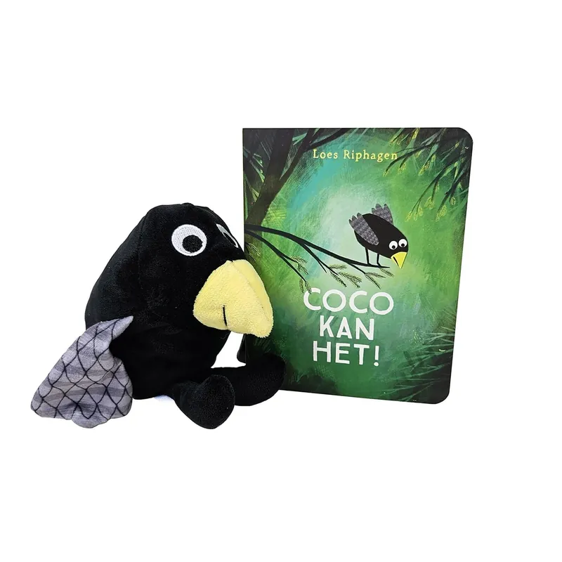 Bestel Nu Coco kan het! Kartonboekje met knuffel