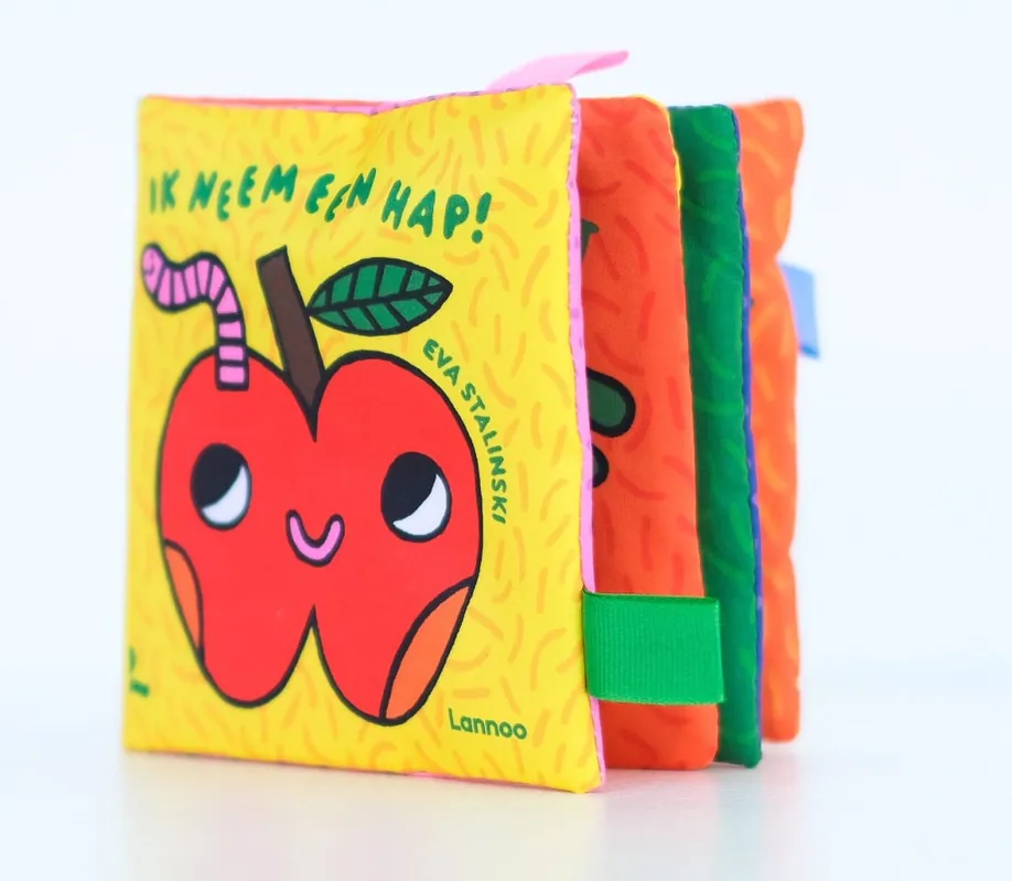 Gereduceerde Prijs Ik neem een hap! (stoffen boekje)