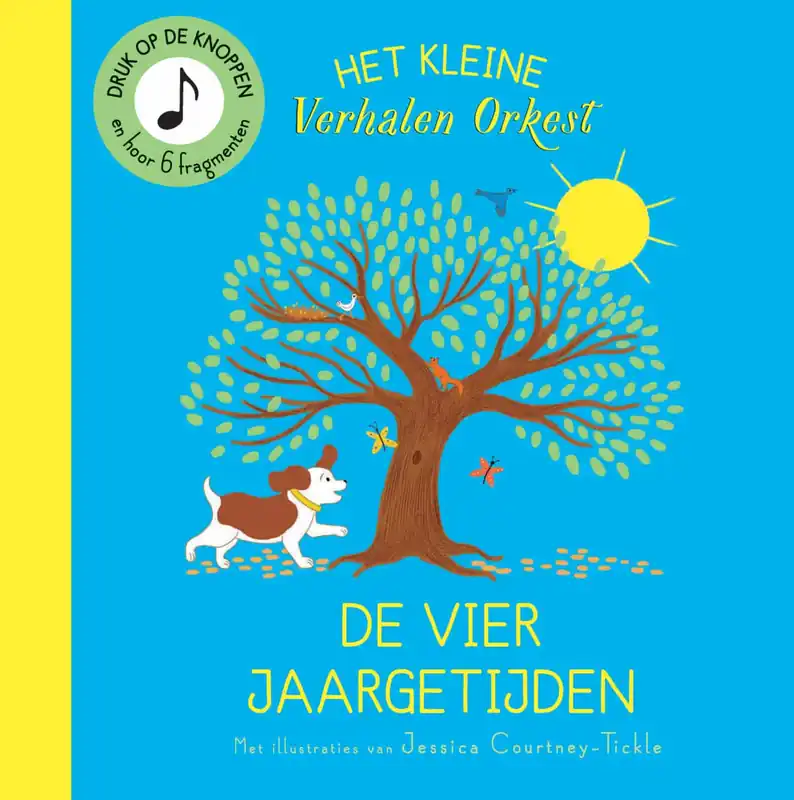 Het kleine verhalenorkest – De vier jaargetijden (muziekboekje) Lage Kosten