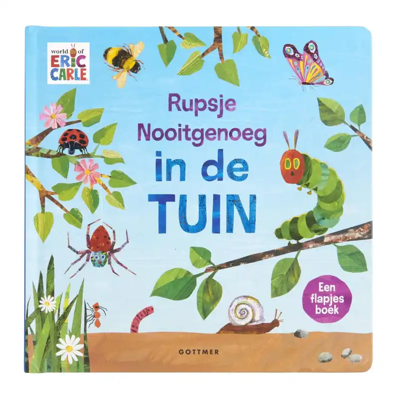 Rupsje Nooitgenoeg in de tuin (karton) Beste Prijs