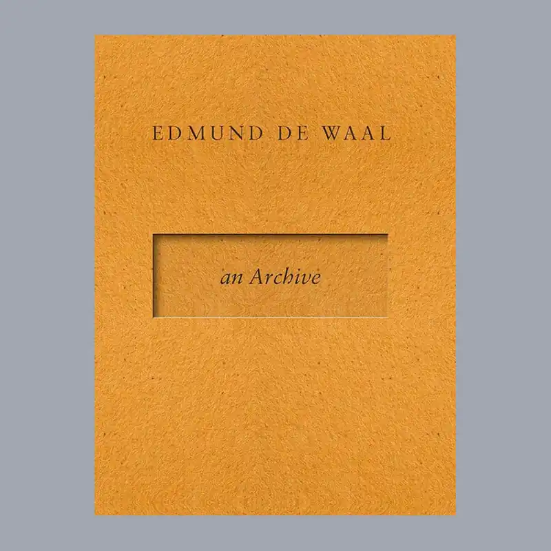 Edmund de Waal: an Archive Gratis Verzending