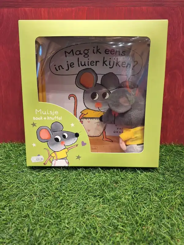 Uitverkoop Mag ik eens in je luier kijken? (Boek en knuffel)