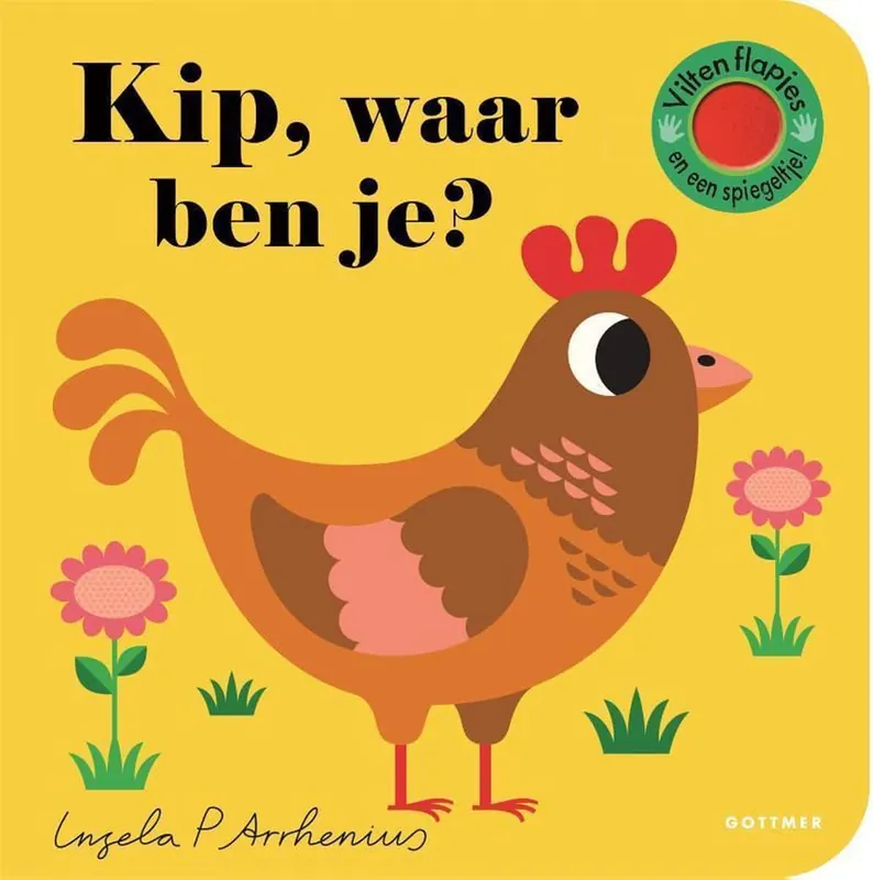 Kip, waar ben je? (met vilten flapjes en spiegel) Goedkoop