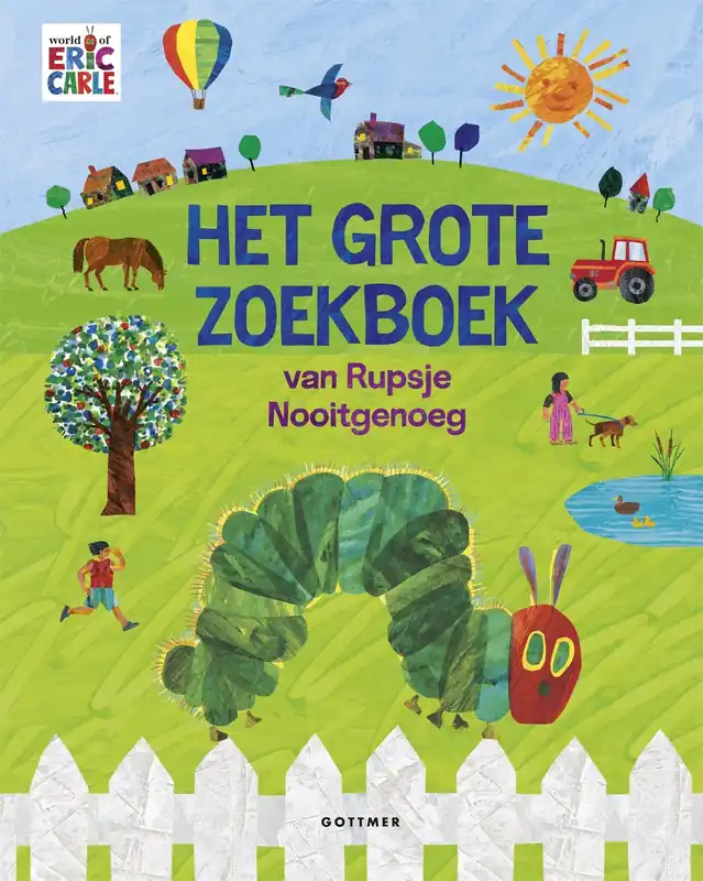 Rechtstreeks Van De Fabrikant Het grote zoekboek van Rupsje Nooitgenoeg