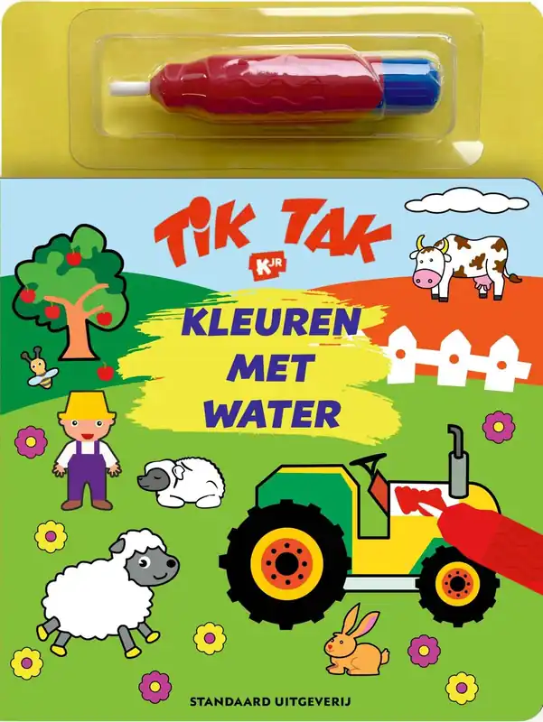 Tik Tak – Kleuren met water voor de kleintjes Weekendaanbieding