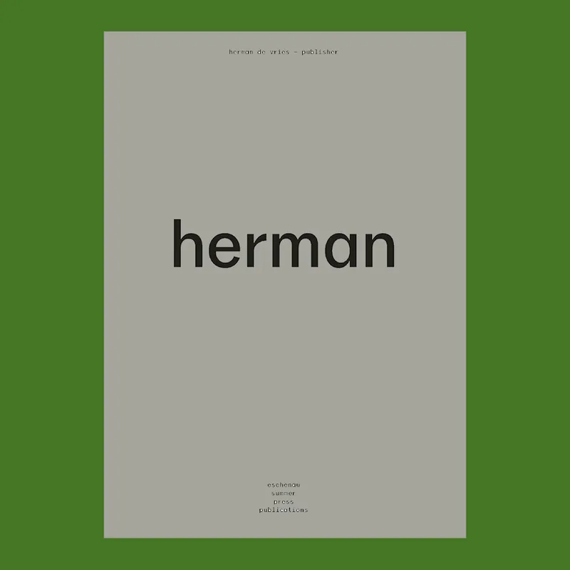 Herman de Vries: Publisher Speciale Aanbieding