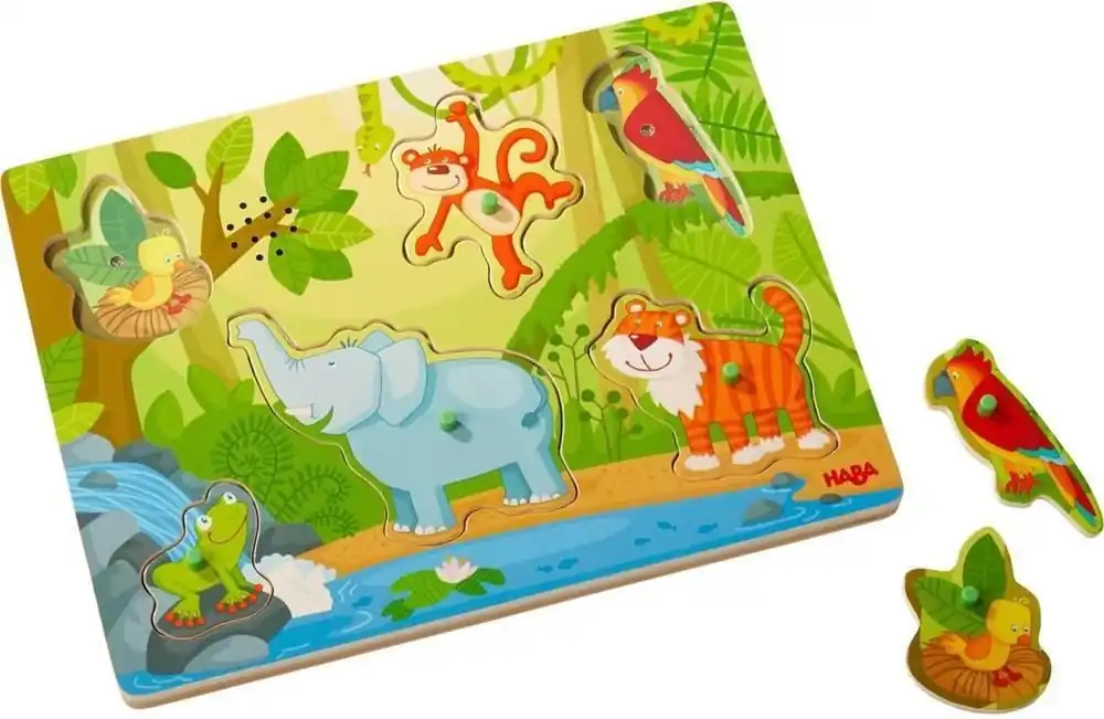 HABA – Geluidenpuzzel: In de Jungle Beperkt Aanbod