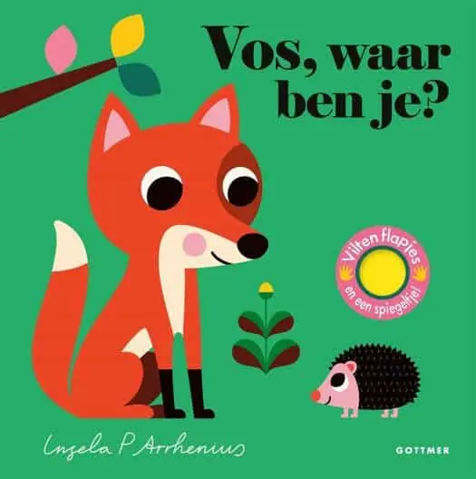 Vos, waar ben je? (vilten flapjes en spiegel) Rechtstreeks Van De Fabrikant