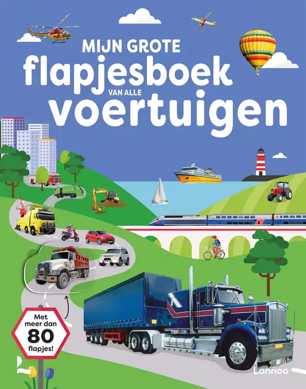 Mijn grote flapjesboek van alle voertuigen Nu Kopen