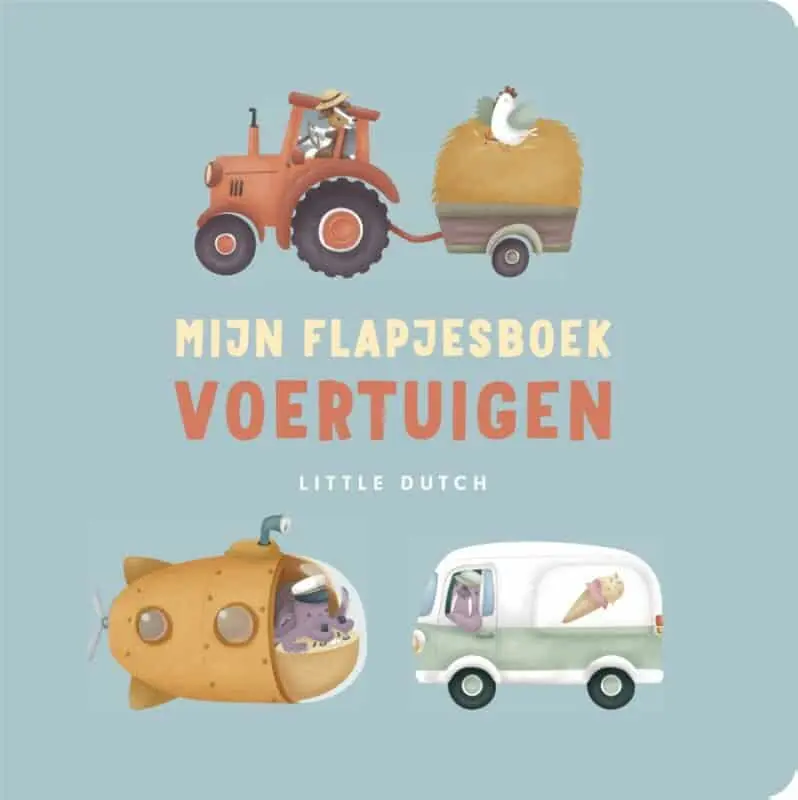 Mijn flapjesboek – Voertuigen Weekendaanbieding
