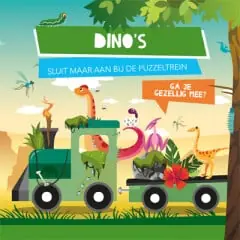Express Levering Puzzeltrein – Dino's