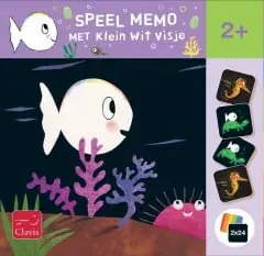 Fabrieksprijs Speel memo met Klein wit visje