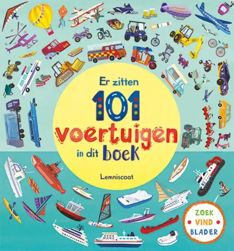 Gratis Retour Er zitten 101 voertuigen in dit boek