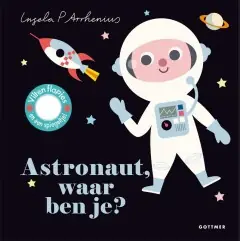 Astronaut, waar ben je? (vilten flapjes en spiegel) Snelle Levering
