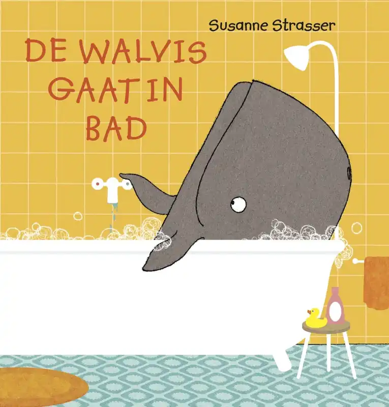Hoge Kwaliteit De walvis gaat in bad
