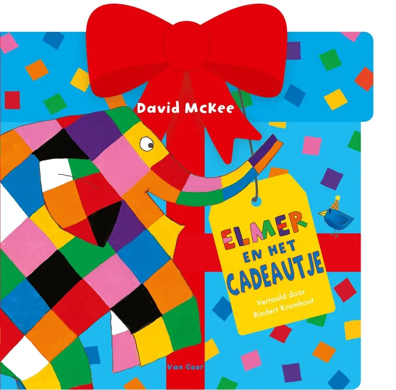 Elmer en het cadeautje Goedkoop