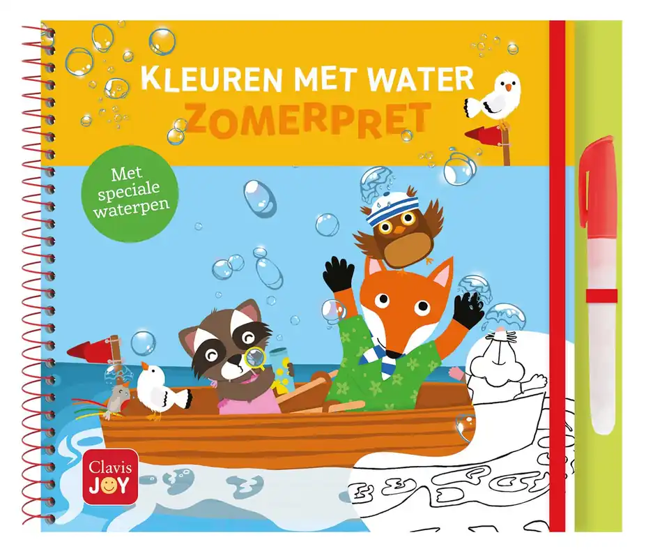 Kleuren met water – Zomerpret Shop Nu