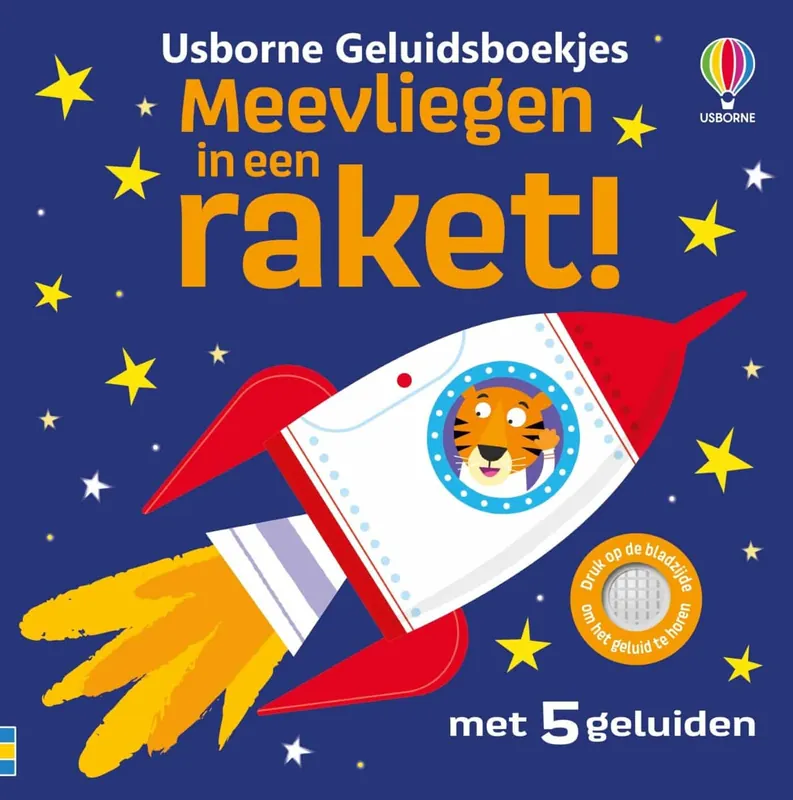 Bestseller Usborne: Meevliegen in een raket!
