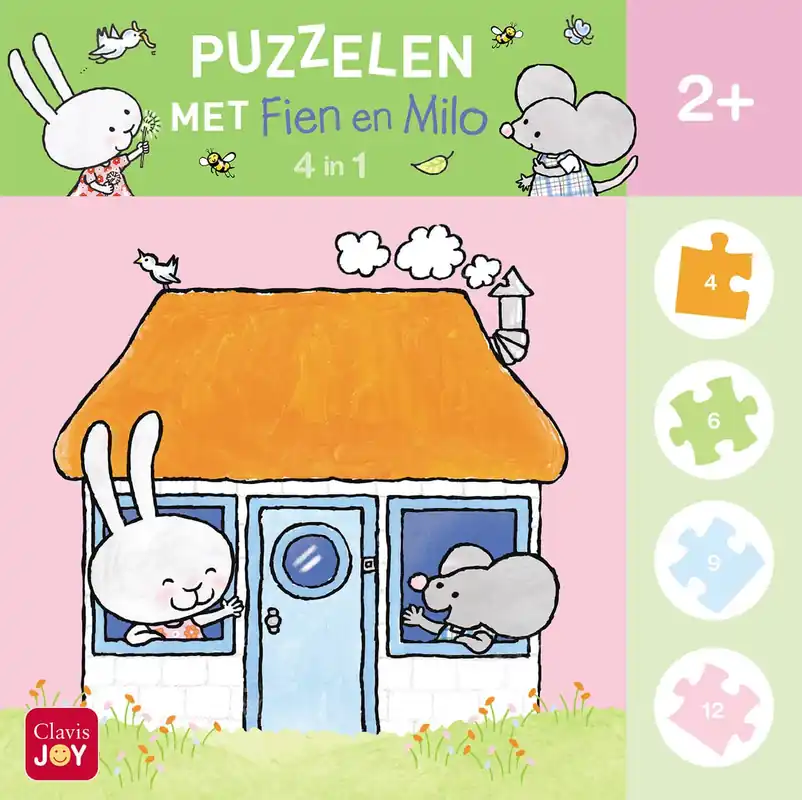 Op = Op Puzzelen met Fien en Milo – 4 in 1-puzzel