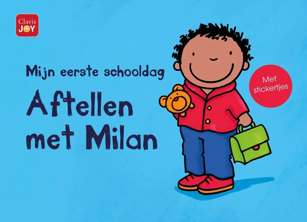 Uitverkoop Aftellen met Milan – Mijn eerste schooldag (met stickers)