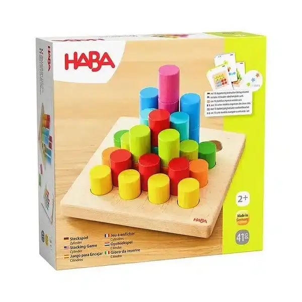 HABA – Houten opsteekspel cilinder Flitsaanbieding