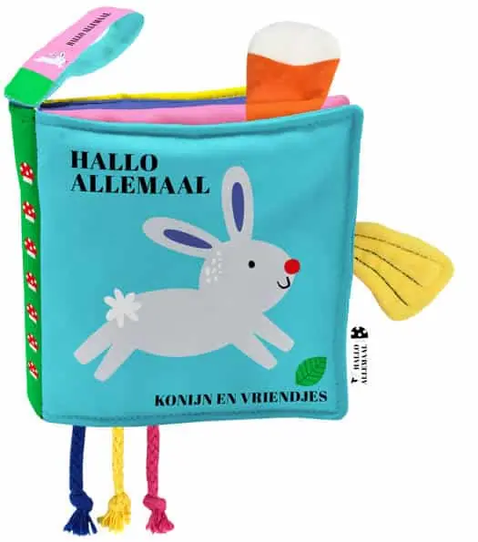 Voordeelprijs Hallo allemaal – Konijn en vriendjes (knisperboekje)