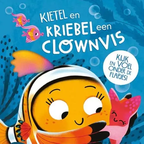 Kietel en kriebel een clownvis – Kijk en voel onder de flapjes! Express Levering