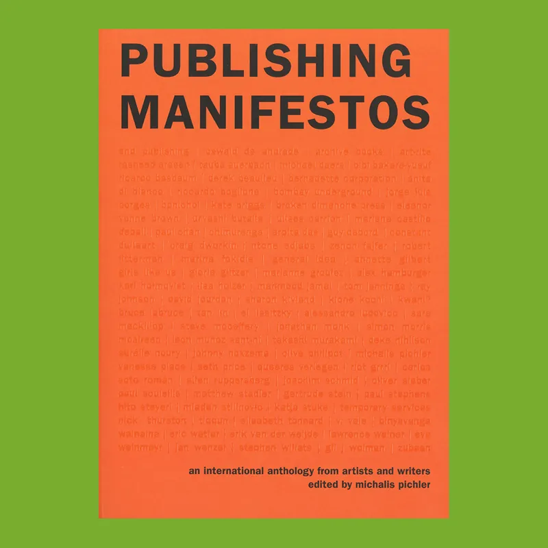 Gecertificeerd Publishing Manifestos: An International Anthology from Artists and Writers