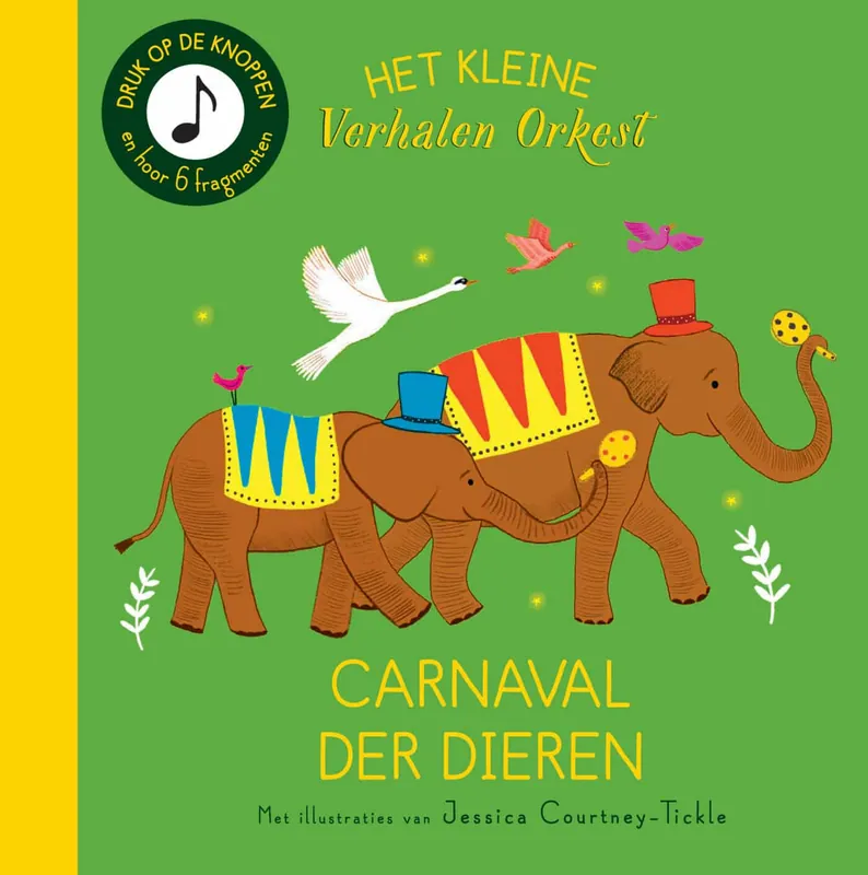 Het kleine verhalenorkest – Carnaval der dieren (muziekboekje) Koopje