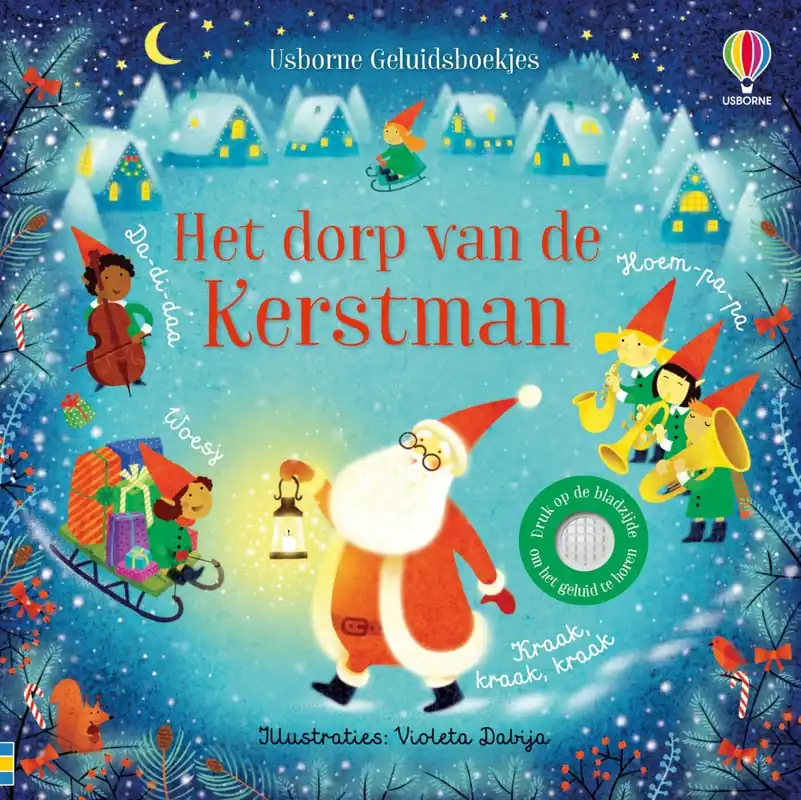 Rechtstreeks Van De Fabrikant Usborne: Het dorp van de Kerstman (geluiden)