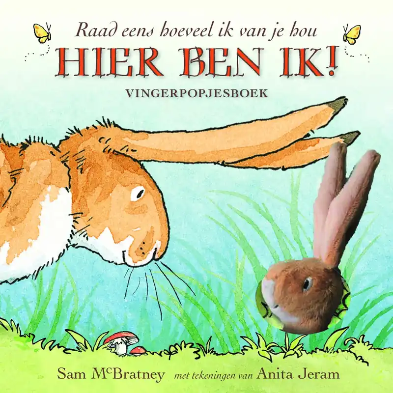 Hier ben ik! (vingerpopjesboek) Seizoensaanbieding