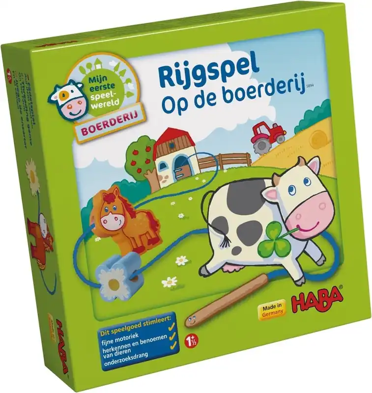 HABA Rijgspel – Op de boerderij Finale Uitverkoop