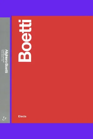 Alighiero Boetti: Catalogo generale, tomo terzo 2a / 2b (catalogue raisonné #3, 2 volumes) Direct Beschikbaar