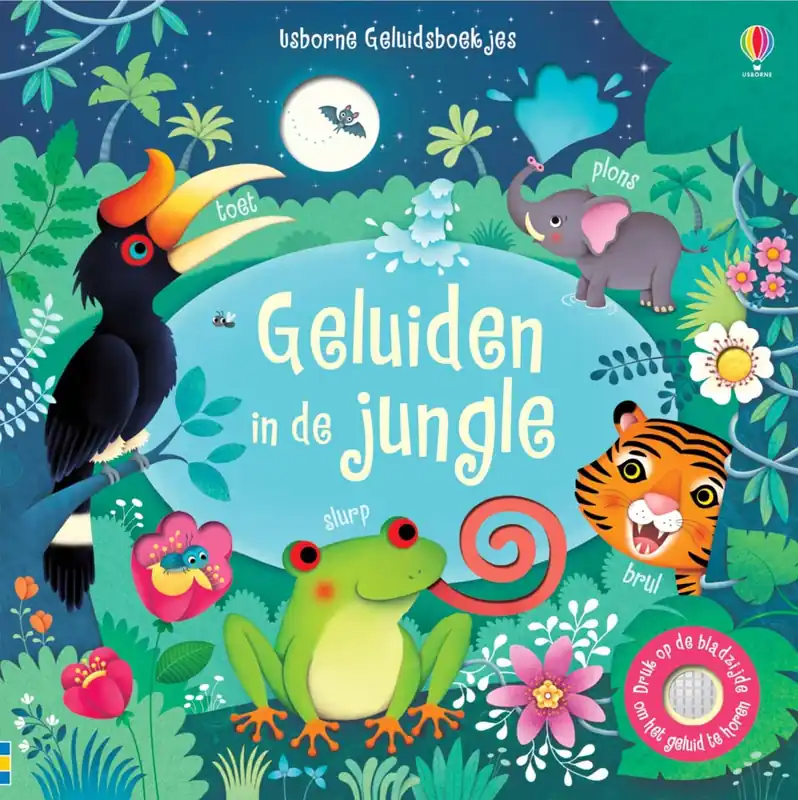 Gereduceerde Prijs Usborne: Geluiden in de jungle (geluiden)
