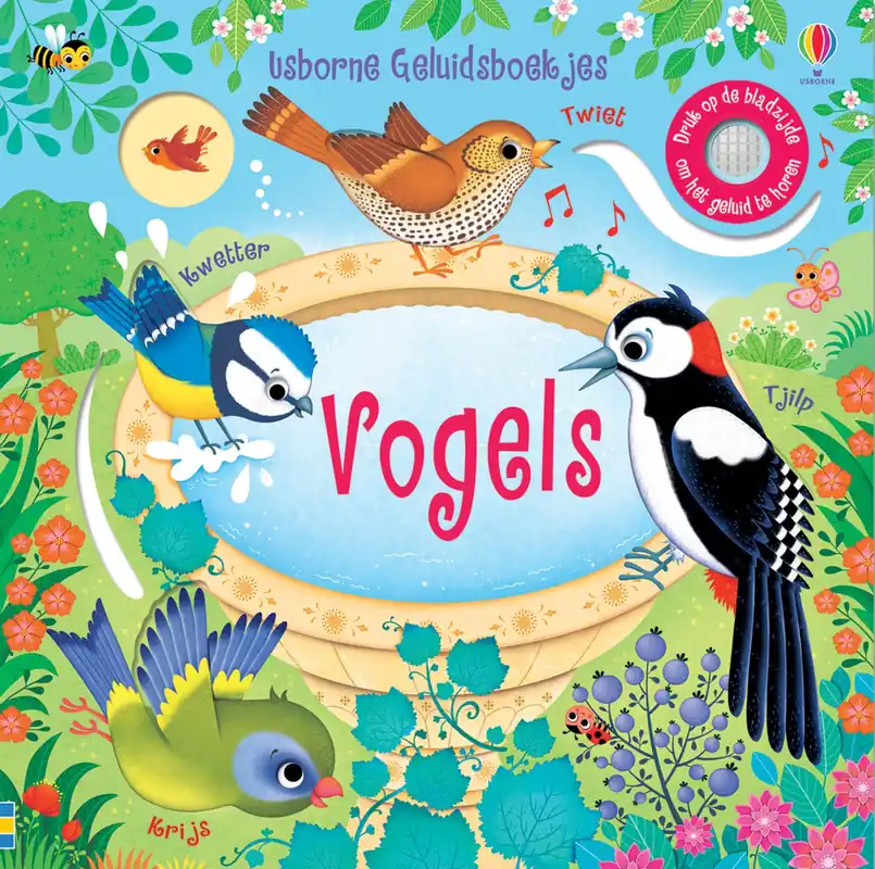Usborne: Vogels (geluiden) Betaalbaar