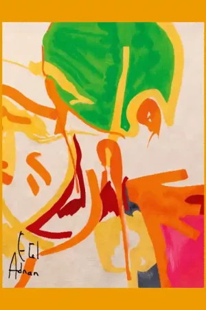 Aanbieding Etel Adnan (Lenbachhaus, Kunstsammlung Nordrhein-Westfalen)
