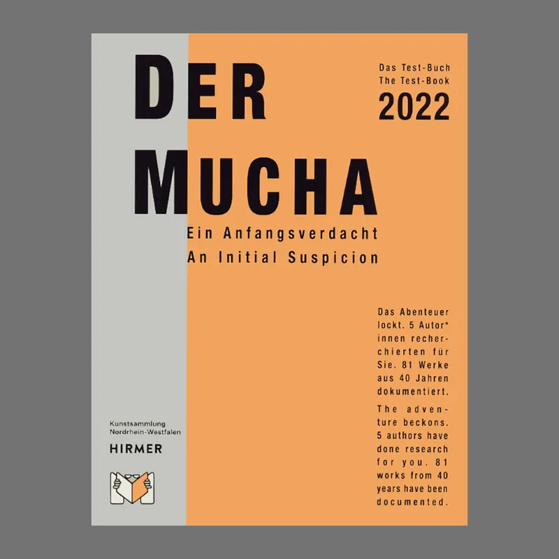 Dagaanbieding Reinhard Mucha: Der Mucha, An Initial Suspicion (Kunstsammlung Nordrhein Westfalen)