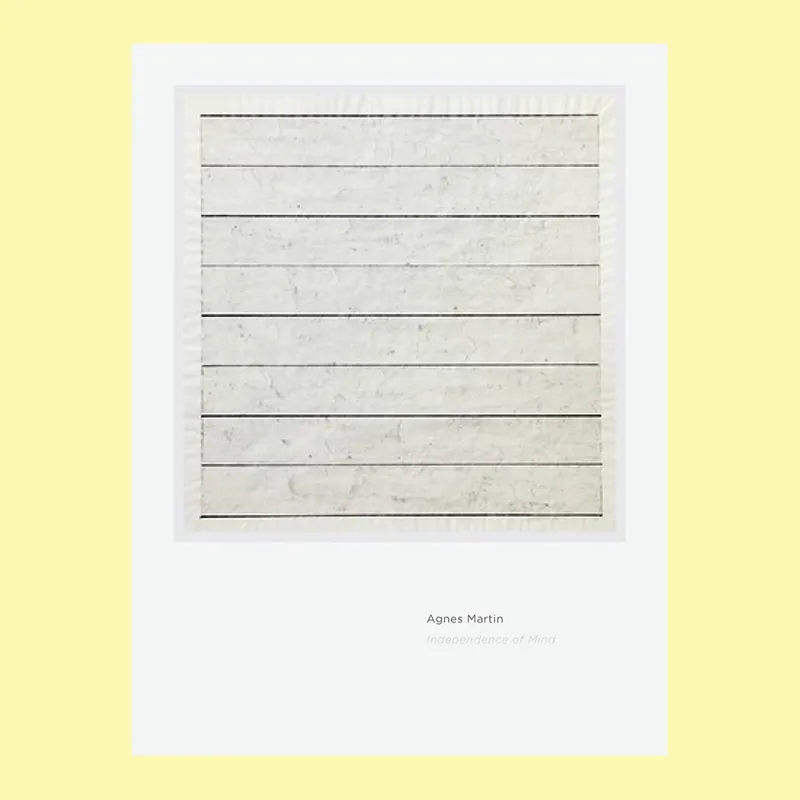 Tijdelijk Beschikbaar Agnes Martin: Independence of Mind