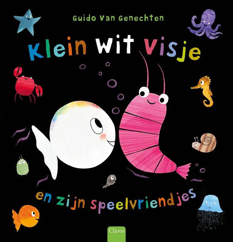 Klein wit visje en zijn speelvriendjes Op = Op