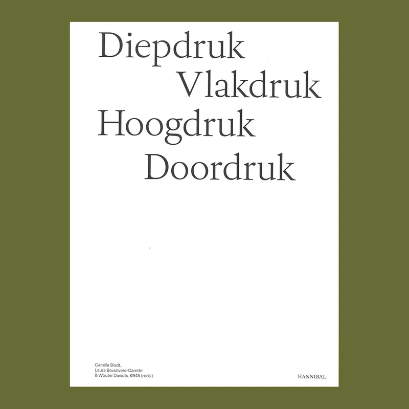 Diepdruk – vlakdruk – hoogdruk – doordruk: 50 jaar Frans Masereel Centrum, Kasterlee (1972–2022) Voordeelprijs