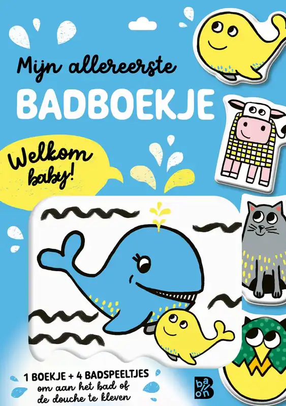 Gereduceerde Prijs Welkom baby! (badboekje)